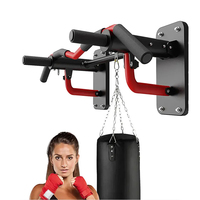 Équipement de fitness intérieur Gym à domicile Barre horizontale murale multifonctionnelle Entraînement des muscles des bras Pull-ups Support pour sacs de sable
