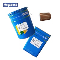 JT1150 2 pièces d'adhésif polyuréthane à base de solvant pour matériau composite de conduit d'air, colle industrielle PET/fer blanc