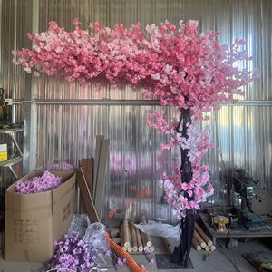 Salon Spa coulant intérieur fontaine <span class=keywords><strong>d</strong></span>'<span class=keywords><strong>eau</strong></span> mur maison mariage <span class=keywords><strong>d</strong></span>écoration bougainvillier artificiel <span class=keywords><strong>rose</strong></span> fleur arbre boutique pendaison de crémaillère - Product Image 2