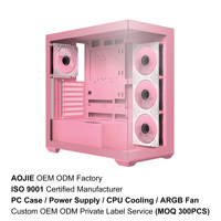 Boîtier PC Gaming OEM Rose SV01 ATX MATX ITX avec Ventilateur pour Ordinateur de Bureau - Vente en Gros