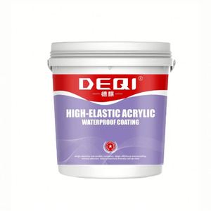 Peinture acrylique imperméable personnalisée OEM ODM, revêtement liquide écologique pour tuiles en acier coloré, imperméabilisation acrylique - Product Image 1