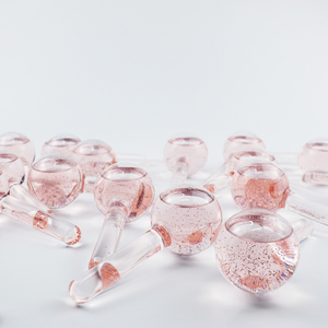 Herramientas de belleza para el cuidado Personal, Gel rosa brillante de cristal para cara, globos de hielo para masaje Facial, bolas de refrigeración, etiquetas personalizadas y caja - Product Image 2
