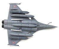 Modèles réduits de chasseurs Dassault Rafale en métal moulé sous pression 1:72, livraison Tiger, avions de combat militaires français, pour cadeau de pilote