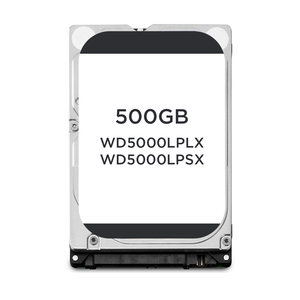 ฮาร์ดดิสก์ภายในขนาด 2.5 นิ้ว ความจุ 500GB รุ่น WD5000LPLX WD5000LPSX ความเร็ว 7200RPM SATA ประสิทธิภาพสูง พร้อมแคช 32MB - Product Image 1