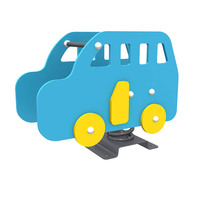 Caballo Balancín de Plástico HDPE/PE para Parques Infantiles Comerciales, Personalizable con Diseño a Medida