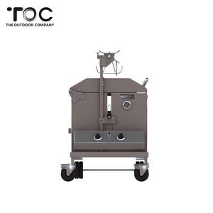 Grande al aire libre de acero inoxidable comercial al aire libre escupir <span class=keywords><strong>asador</strong></span> barbacoa cerdo tostador - Product Image 5