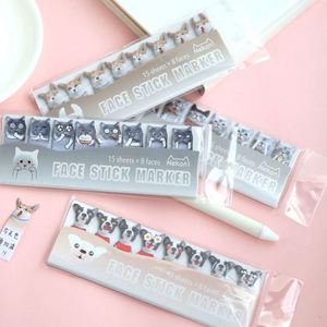 Wholesale Custom Kawaii Creative Stationery Animal Sticky Notes, School Supplies Paper Papeleria Stickers Index Cute Memo <b>Pad</b> - Product Image 5