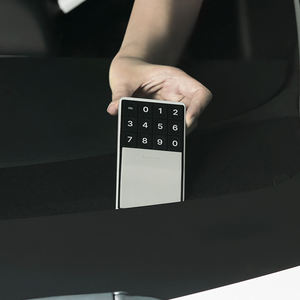 Carte d'affichage mobile de numéro de téléphone et de plaque d'immatriculation pour véhicule, modèle Node N Standard, pour tableau de bord, fenêtre et accessoire intérieur de voiture - Product Image 4