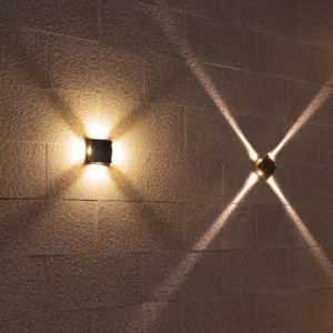 Applique murale LED SENZHAO, éclairage haut et bas, étanche IP65, lampe murale extérieure moderne pour villa, hôtel, cour, éclairage décoratif - Product Image 1