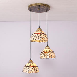 Lustre à 3 têtes de style américain pour chambres d'hôtes, salles de lecture, salles de rédaction, restaurants, luminaires suspendus personnalisés - Product Image 1