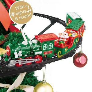 <span class=keywords><strong>Train</strong></span> <span class=keywords><strong>de</strong></span> jouets <span class=keywords><strong>électrique</strong></span>s classiques pour décoration d'arbre <span class=keywords><strong>de</strong></span> <span class=keywords><strong>noël</strong></span> avec lumière HN932606 - Product Image 1