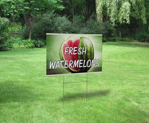 Cartelli da Giardino Impermeabili e Resistenti 18x24 Bifacciali con Palo a H per Servizi e Riparazioni, Ristrutturazioni Casa - Product Image 4