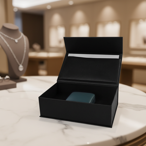 Caja de Joyería con Cierre Magnético, Personalizada con Logotipo OEM ODM, Venta al Por Mayor de Fábrica, para Presentación de Productos de Lujo - Product Image 2