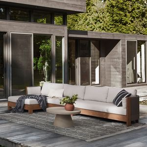 High Quality <b>Garden</b> <b>Set</b> Furniture Modular Sectional Teak Patio Outdoor - Product Image 6