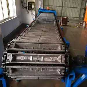 Hongteng hongteng scrap de alumínio, reciclar automaticamente a máquina de fundição ingutos de alumínio produzir a linha do molde da máquina