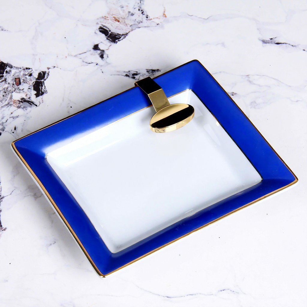 Bleu profond-19,5*16,5*3,5 cm