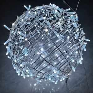 Boule lumineuse RGB pour extérieur sapin <span class=keywords><strong>de</strong></span> noël, dispositif illuminé pour décoration <span class=keywords><strong>de</strong></span> vacances, nouveau Design <span class=keywords><strong>2022</strong></span> - Product Image 6