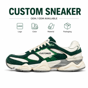 Sneakers unisexes personnalisées, chaussures de marche décontractées, chaussures de sport tendance, fabrication OEM ODM, livraison directe d'usine - Product Image 4