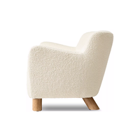 Canapé de salon moderne de luxe avec dossier capitonné en tissu pour hôtel et villa – Chaise de salon durable