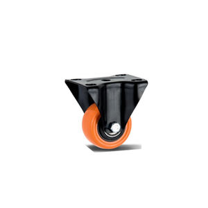 Hellorange farbene Diamant räder, Universal räder mit flachem Boden und Bremsen, Büromöbel räder, Lenkräder, Großhandel - Product Image 5