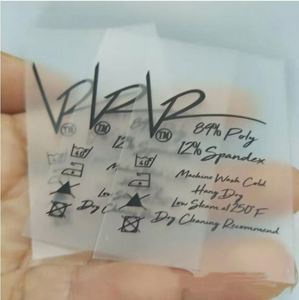 Étiquettes de soin en TPU souple de haute qualité, impression PU givré, étiquettes souples pour vêtements de plage et maillots de bain en Chine - Product Image 2