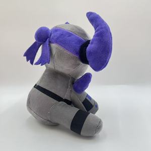 Peluche Banhammer, Toro Morado de Dos Cuernos, Juguete Unisex para Niños de 8 a 13 Años, Regalo - Product Image 3