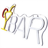 Enseigne néon LED personnalisée pour entreprise, 7 mm, acrylique brillant, éclairage BAR, publicité pour entreprises, clubs, parcs, taxis, voitures, multicolore, IPX3