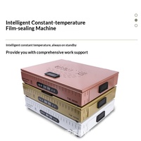 Machine de scellage de films thermorétractables pour boîtes cadeaux de thé chinois, de films plastiques d'emballage et de séparation d'écrans de téléphones portables
