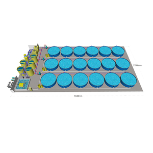 Pêche Ras Systèmes intensifs de pisciculture Élevage de crevettes Système d'aquaculture RAS - Product Image 1
