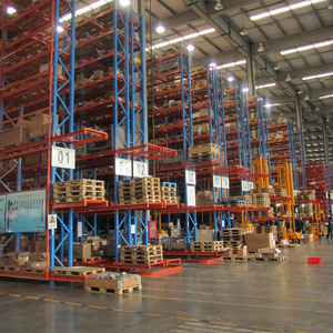 VNA Rack System Very <strong>Narrow</strong> Aisle <strong>Shelving</strong> for Factory Warehouses Offering Flexible Configuration for Various Pallet Sizes - Product Image 4