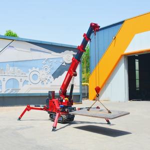 Grúa Oruga Mini Portátil Avanzada con Pluma Telescópica Hidráulica para una Construcción Eficiente de Almacenes - Product Image 4