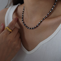 Nouveau Style bijoux fins colliers Agate yeux de tigre pierre ambre coloré mélange couleur à la main collier de perles bijoux