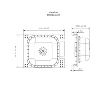 Sensor Radon Presisi Tinggi Modul Deteksi Radon Garasi Detektor Konsentrasi Radon Industri Kepala Detektor Radon