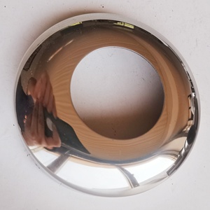 야외 난간을위한 50.8 포스트 spigot에 대한 전문 제조 스테인레스 스틸 316 돔형베이스 플레이트 커버 - Product Image 2