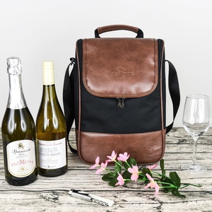 Bolsa <span class=keywords><strong>de</strong></span> botella <span class=keywords><strong>de</strong></span> <span class=keywords><strong>vino</strong></span> <span class=keywords><strong>de</strong></span> cuero <span class=keywords><strong>de</strong></span> lujo a prueba <span class=keywords><strong>de</strong></span> fugas personalizada, bolsa <span class=keywords><strong>de</strong></span> <span class=keywords><strong>vino</strong></span> con aislamiento <span class=keywords><strong>de</strong></span> 2 botellas - Product Image 6
