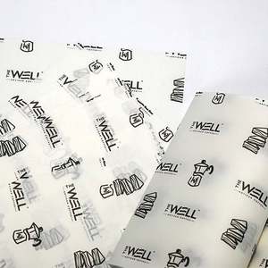 Emballage alimentaire en papier résistant à la graisse avec impression de logo personnalisée pour les sandwichs, les burgers, les gâteaux, le pain et les biscuits - Product Image 6