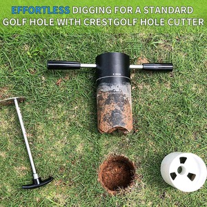 Outil <span class=keywords><strong>de</strong></span> creusement <span class=keywords><strong>de</strong></span> trous <span class=keywords><strong>de</strong></span> <span class=keywords><strong>golf</strong></span> portable avec poignée détachable, coupe-trous <span class=keywords><strong>de</strong></span> <span class=keywords><strong>golf</strong></span> 4 à 6 pouces - Product Image 3