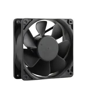 12V 24V 48V 120x120x38mm Ventiladores de flujo axial 12038 2500RPM 92cfm Ventilador de refrigeración con rodamiento de bolas de CC 120mm