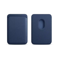 Dompet Kartu Ponsel PU Magnetik Mewah dengan Desain Magnet Kuat Fungsi Dompet Aman untuk iPhone Merek Dompet Ponsel PU