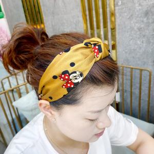 Nueva Diadema de Moda con Dibujos Animados de Mickey, Lazo Coreano Ancho, Súper Linda para Niñas - Product Image 5