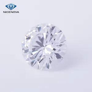 尼斯新星实验室制造白色钻石0.7 ct VS1 CVD钻石价格每克拉项链生圆切割钻石颜色