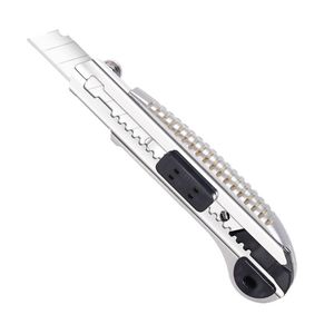 Jingfeng Utility Knife 201 Stainless Steel Blade Silver Color Craft Knife Wallpaper <b>Cutter</b> Five Consecutive Shots - Product Image 4