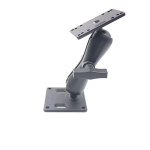 1.5" Ball Fish Finder Mount with Universal Mounting Plate with 38mm / C Size Ball <b>Adapters</b> for Humminbird Helix 7 - Product Image 1