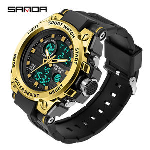 Relojes Deportivos de Marca Sanda 739 para Hombre, Reloj de Pulsera de Cuarzo de Lujo a Prueba de Agua para Hombre, Reloj Masculino - Product Image 1