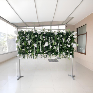 <span class=keywords><strong>Arche</strong></span> de fond en tissu mural rose et plante verte artificielle Spring Edition avec une occasion de Pâques Source d'usine directe - Product Image 1