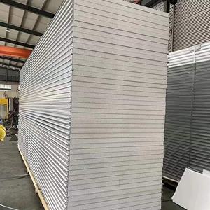 Panneaux <span class=keywords><strong>de</strong></span> mur <span class=keywords><strong>de</strong></span> bâtiment en polyuréthane PU en aluminium couleur acier isolé EPS/<span class=keywords><strong>laine</strong></span> <span class=keywords><strong>de</strong></span> roche Paneles Para Techos - Product Image 5