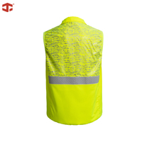 Gilet haute visibilité JIADE en polyester réfléchissant et imperméable, grande taille, vêtements de travail pour les ouvriers du bâtiment et du transport