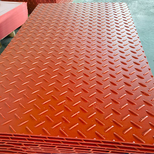 4x8 feet 12.7mm 1/2in <span class=keywords><strong>HDPE</strong></span> nhựa tạm thời mặt đất bảo vệ đường mat cho cây chăm sóc máy xúc - Product Image 5