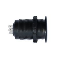 Amperímetro Digital LED Mini Amomd de 12V, Medidor de Voltaje Digital para Automóvil y Barco
