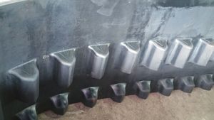 380*102*42 גומי ופלדה סורק עבור החלקה לנווט קטרפילר 247/Terex PT50 ASV מסלול - Product Image 3